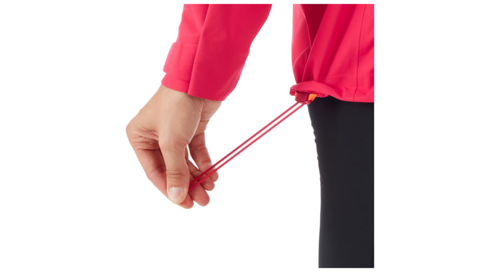 Mammut Masao Hardshell Hooded Jacket - Women's, Extra Small, Pink, 1010-26890-6085-112