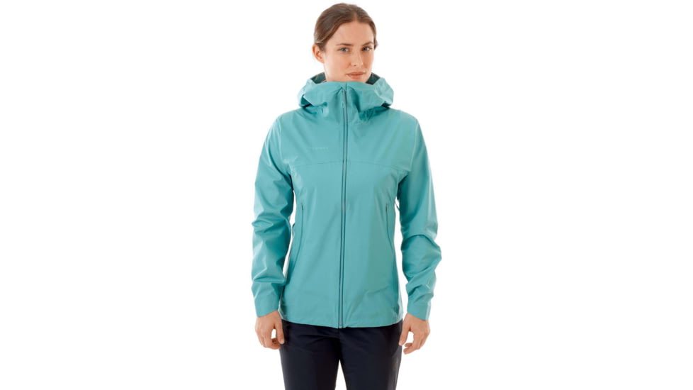 Mammut Masao Hardshell Hooded Jacket - Women's, Large, Waters, 1010-26890-50145-115