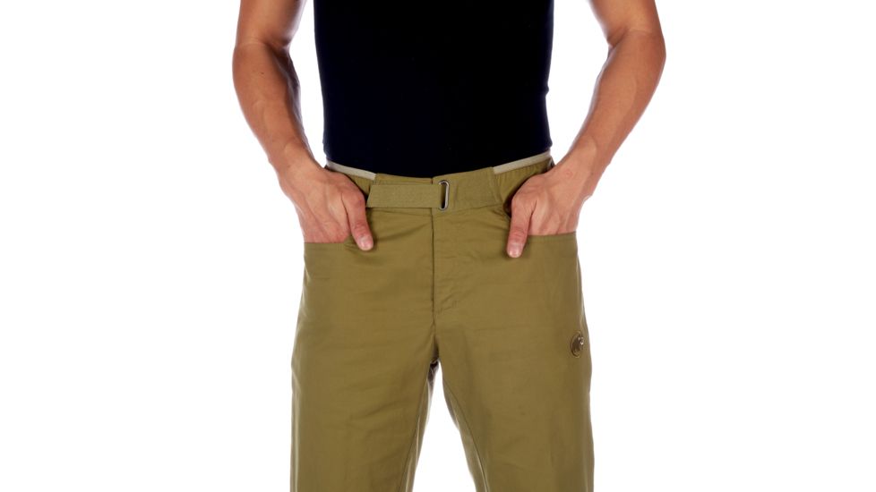 Mammut Massone Climbing Pants - Mens, Olive, US 36, 1022-00020-4072-52-10