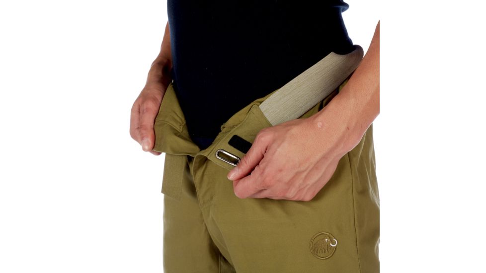 Mammut Massone Climbing Pants - Mens, Olive, US 36, 1022-00020-4072-52-10