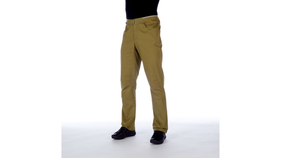 Mammut Massone Climbing Pants - Mens, Olive, US 36, 1022-00020-4072-52-10