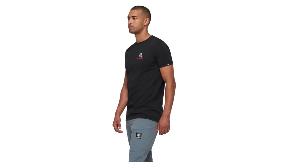 Mammut Massone Hold T-Shirt - Mens, Black, S, 1017-05221-0001-113