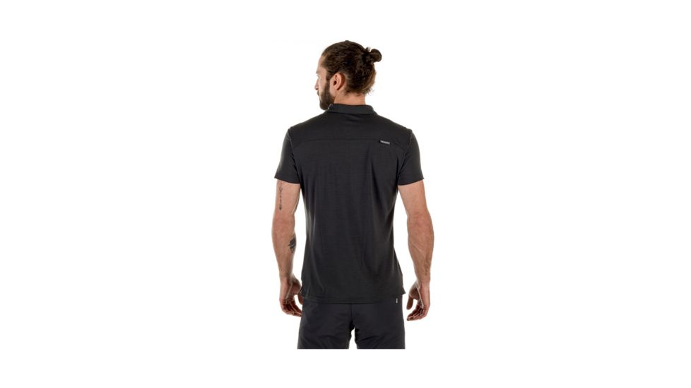 Mammut Men's Alvra Polo, Graphite, Extra Large, 1017-00010-0121-116
