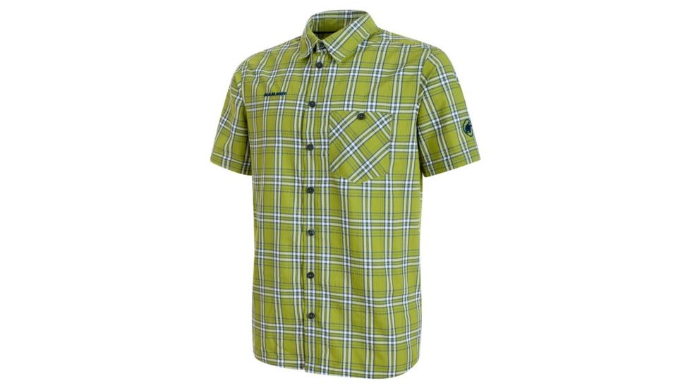 Mammut Mens Belluno Shirt, Aloe-Jay, Large, 1030-02510-4582-115