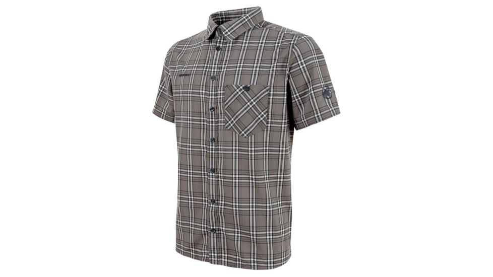 Mammut Mens Belluno Shirt, Titanium-Graphite, Small, 1030-02510-00012-113