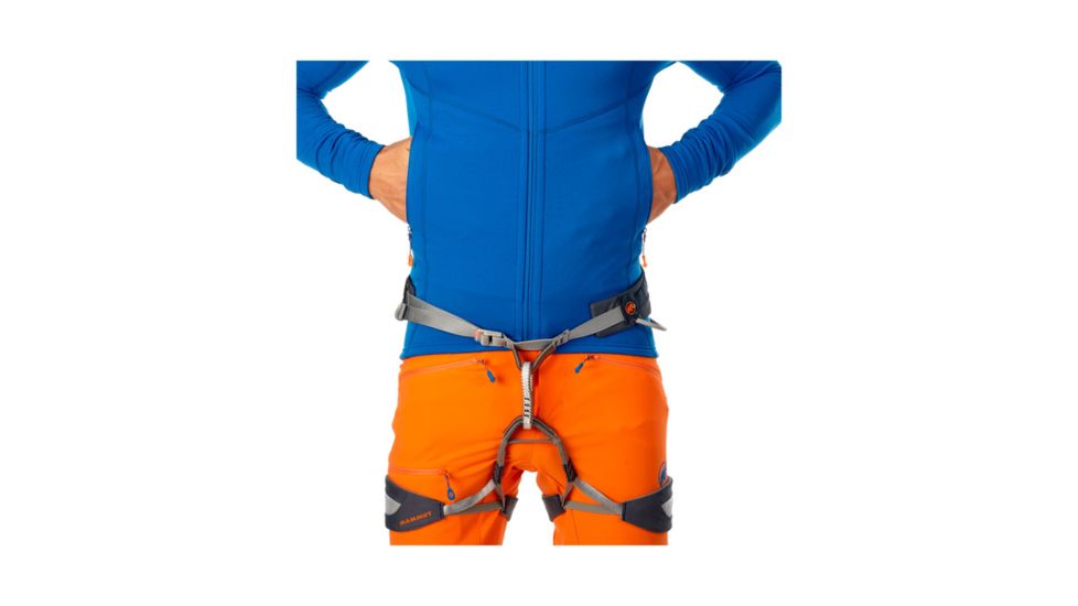 Mammut Mens Eiswand Advanced ML Hooded Jacket, Ice-Sunrise, L, 1010-24680-5925-115