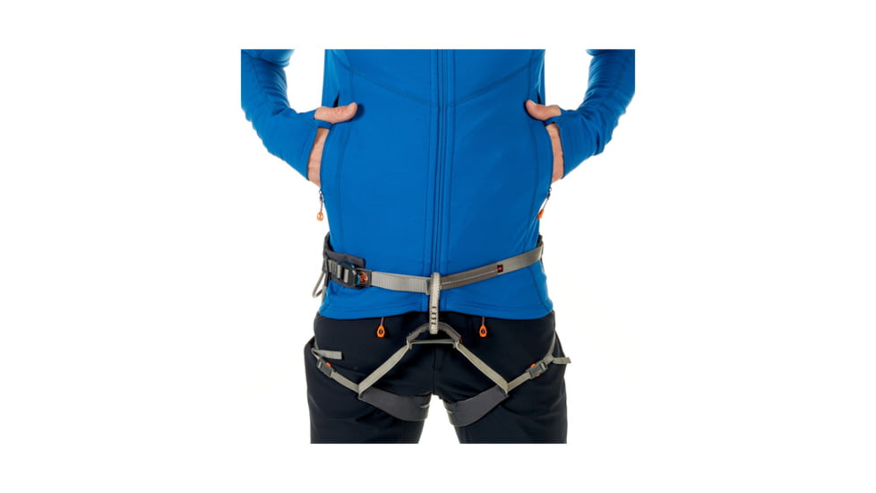 Mammut Mens Eiswand Advanced ML Hooded Jacket, Ice, XXL, 1010-24680-5072-117