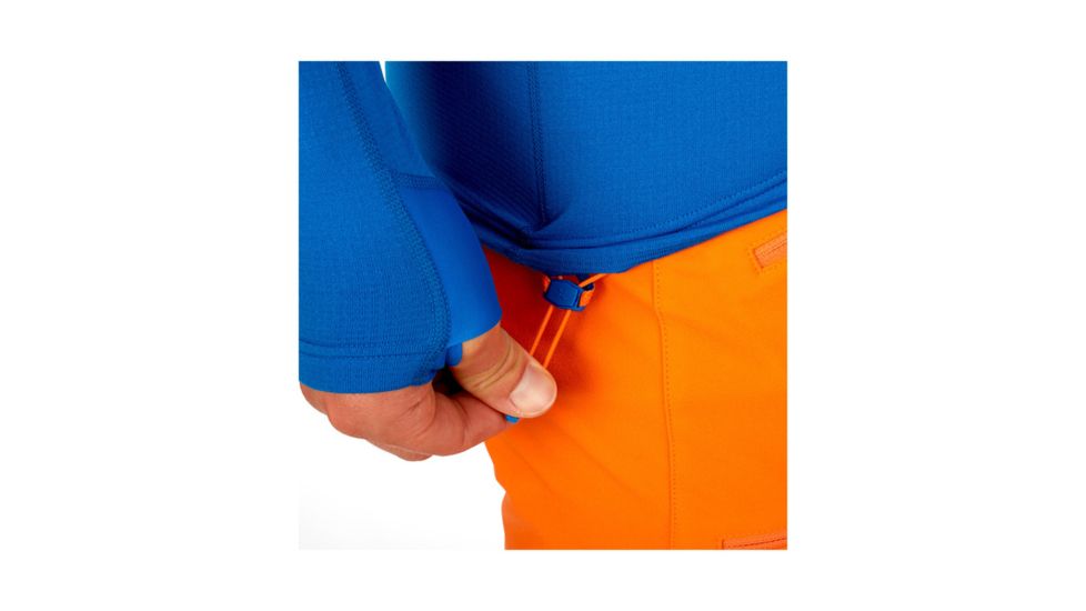 Mammut Mens Eiswand Advanced ML Hooded Jacket, Ice-Sunrise, L, 1010-24680-5925-115