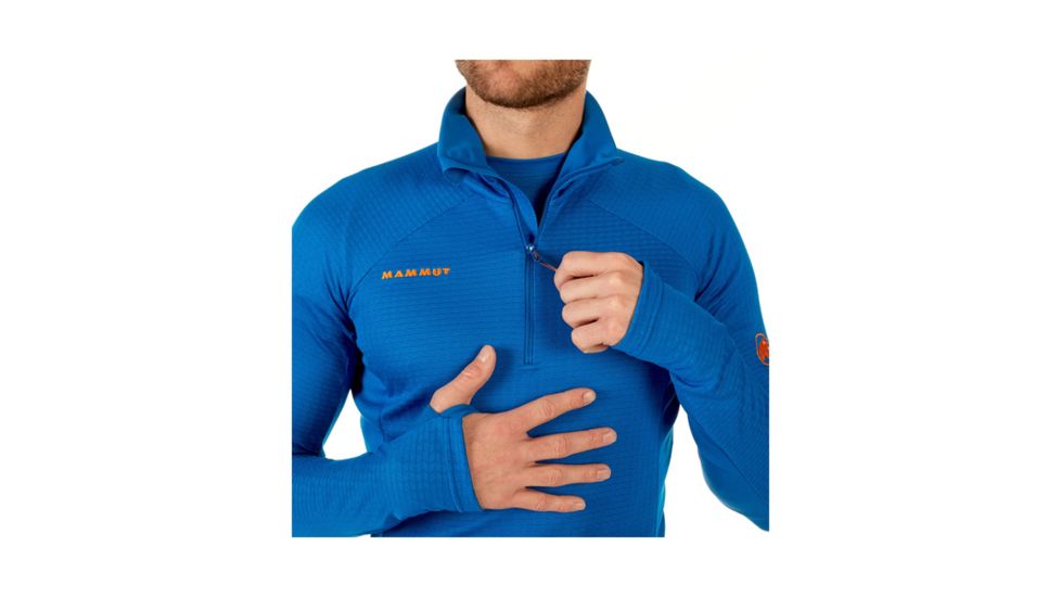 Mammut Mens Eiswand Advanced ML Hooded Jacket, Ice, XXL, 1041-09890-5072-117