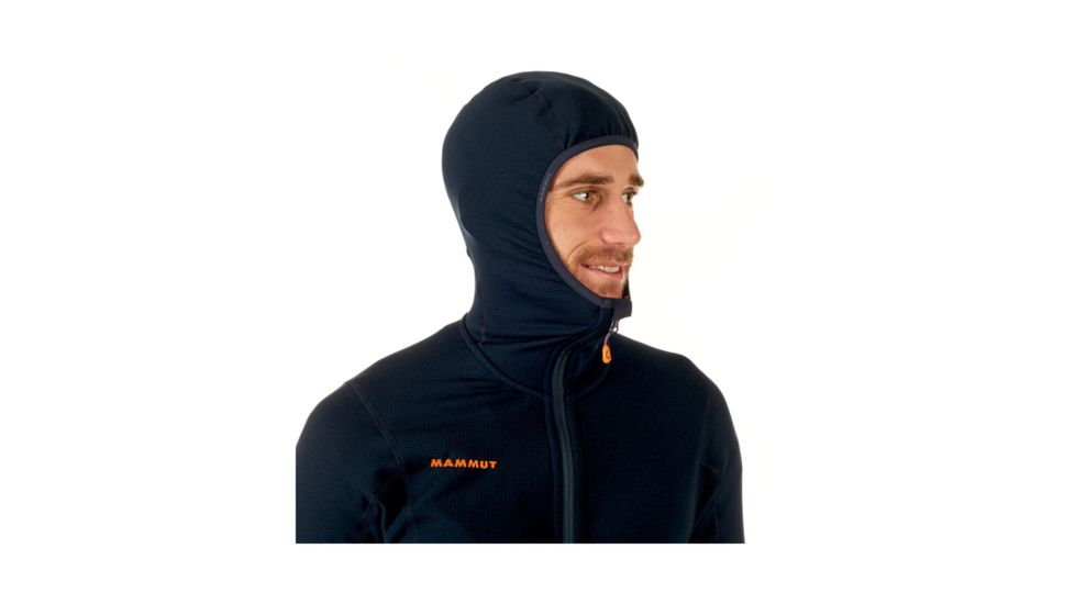 Mammut Mens Eiswand Advanced ML Hooded Jacket, Night, XXL, 1010-24680-5924-117