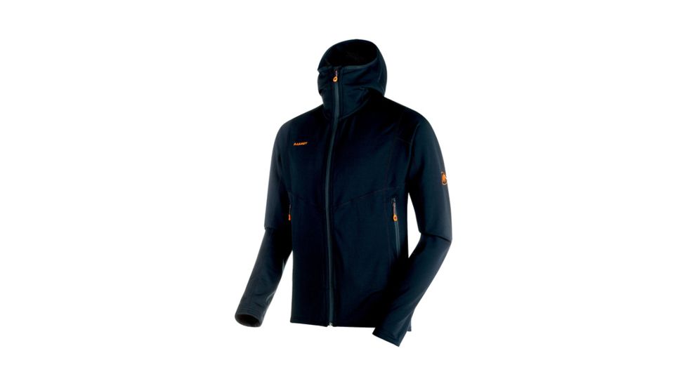 Mammut Mens Eiswand Advanced ML Hooded Jacket, Night, XXL, 1010-24680-5924-117