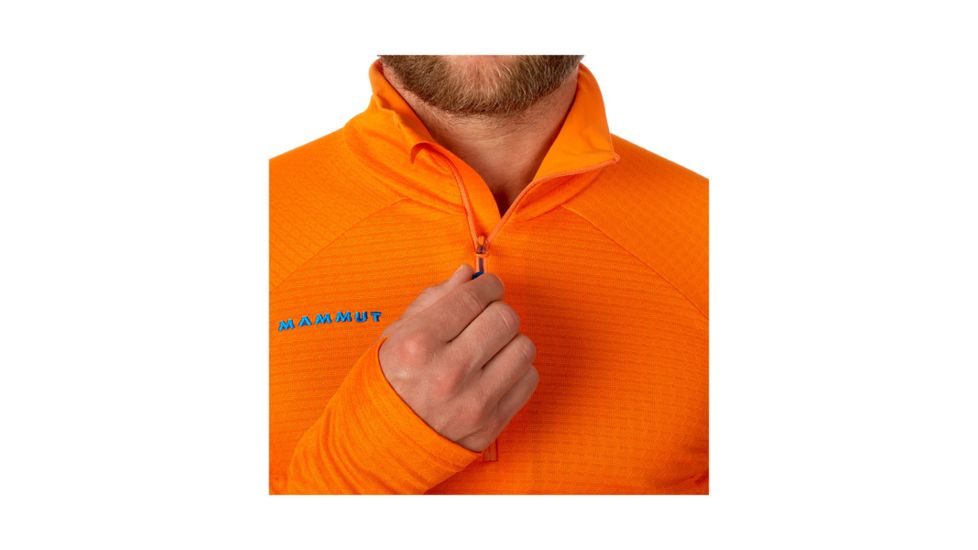 Mammut Mens Eiswand Advanced ML Hooded Jacket, Storm, XXL, 1041-09890-0239-117