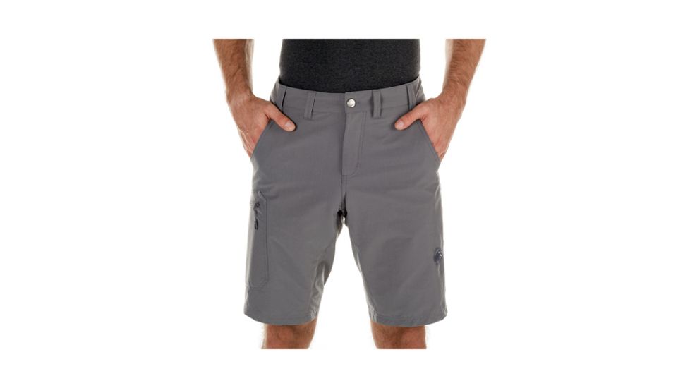 Mammut Mens Hiking Shorts, Titanium, US 28 Waist, 1020-11220-0051-44-10