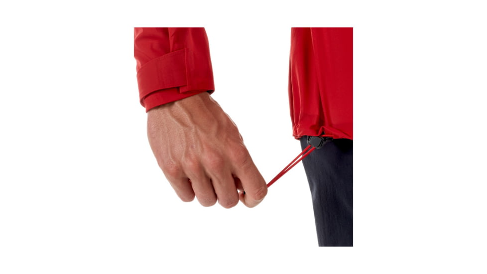 Mammut Mens Masao Light HS Hooded Jacket, Magma, 2XL, 1010-25980-3465-117