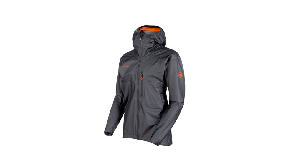 Mammut Mens Nordwand Light HS Hooded Jacket, Storm, 2XL, 1010-25950-0239-117