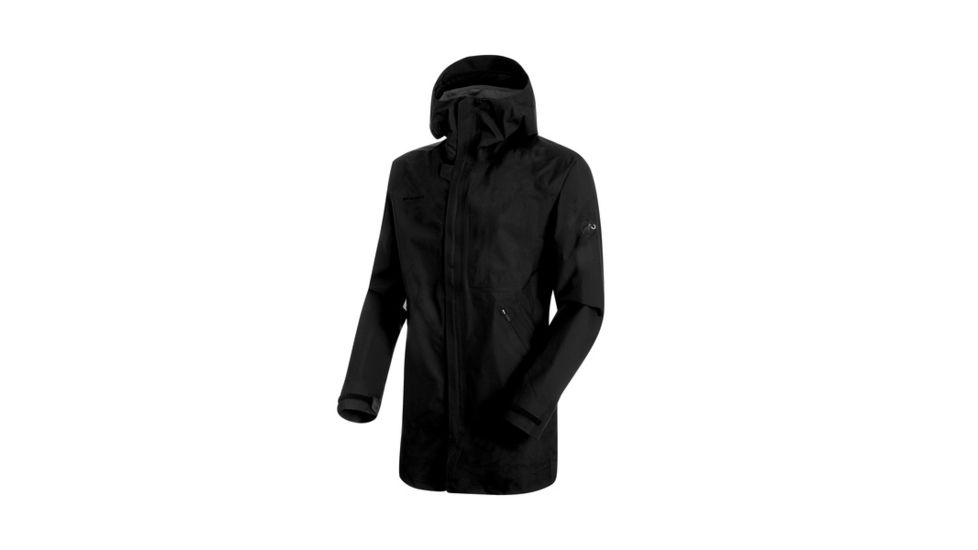 Mammut Men's Roseg HS Hooded Jacket, Black, Small, 1010-26110-0001-113