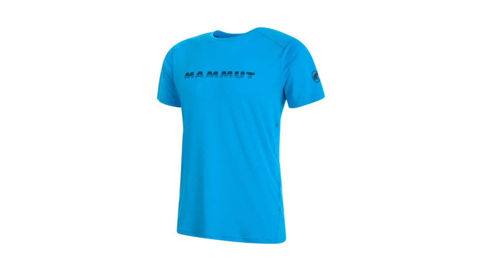 Mammut Mens Splide Logo T-Shirt, Imperial, Extra Large, 1017-00220-5528-116