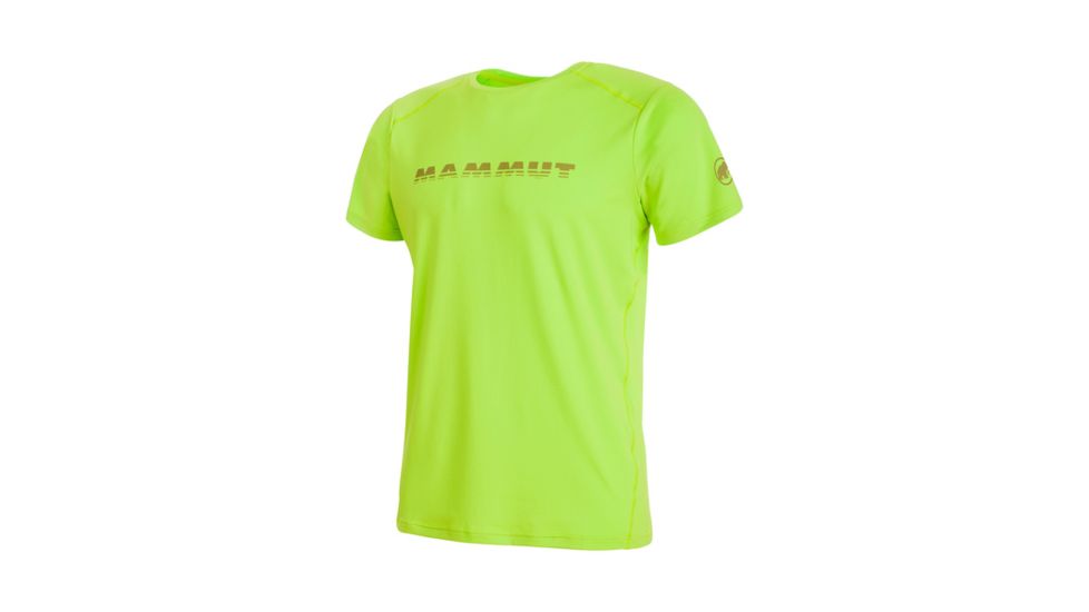 Mammut Mens Splide Logo T-Shirt, Sprout, Large, 1017-00220-4571-115