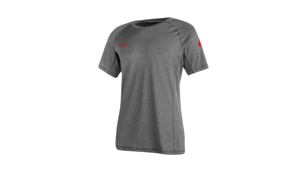 Mammut Mens Trovat Pro T-Shirt, Graphite Melange, 2XL, 1041-07810-0397-117