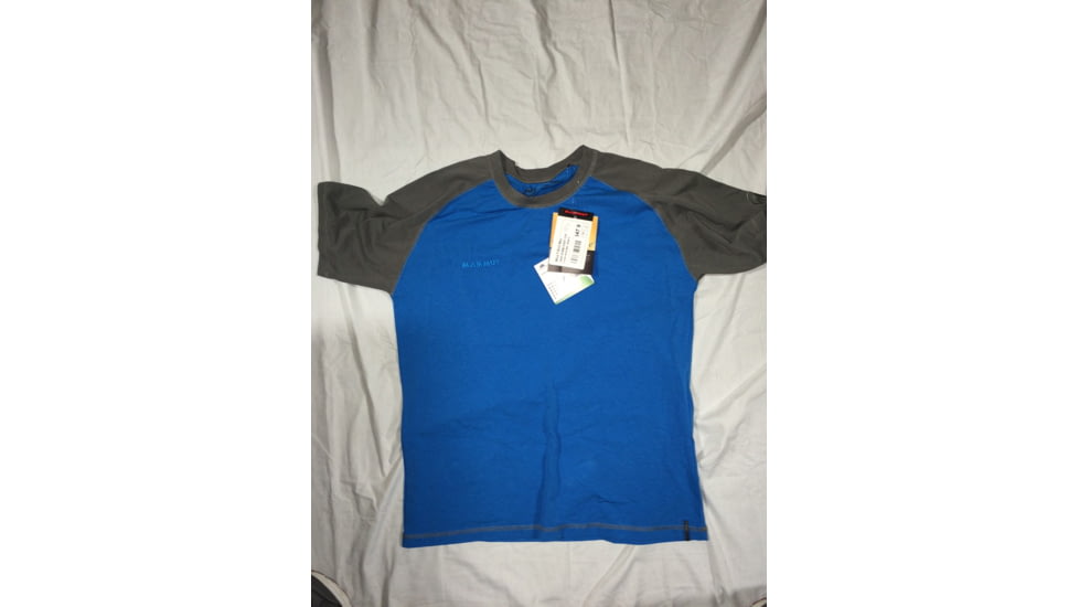 Mammut Mica T-Shirt Men - Cyan/Smoke - Large