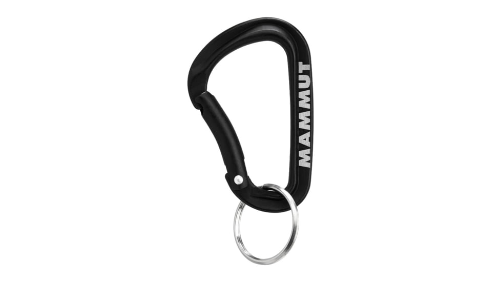 Mammut Mini Carabiner Classic Keylock S, Black, One Size, 2810-00300-0001-1