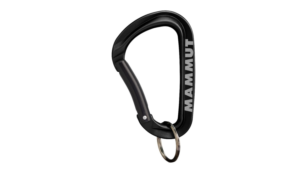 Mammut Mini Carabiner Workhorse Keylock L, Black, One Size, 2810-00320-0001-1