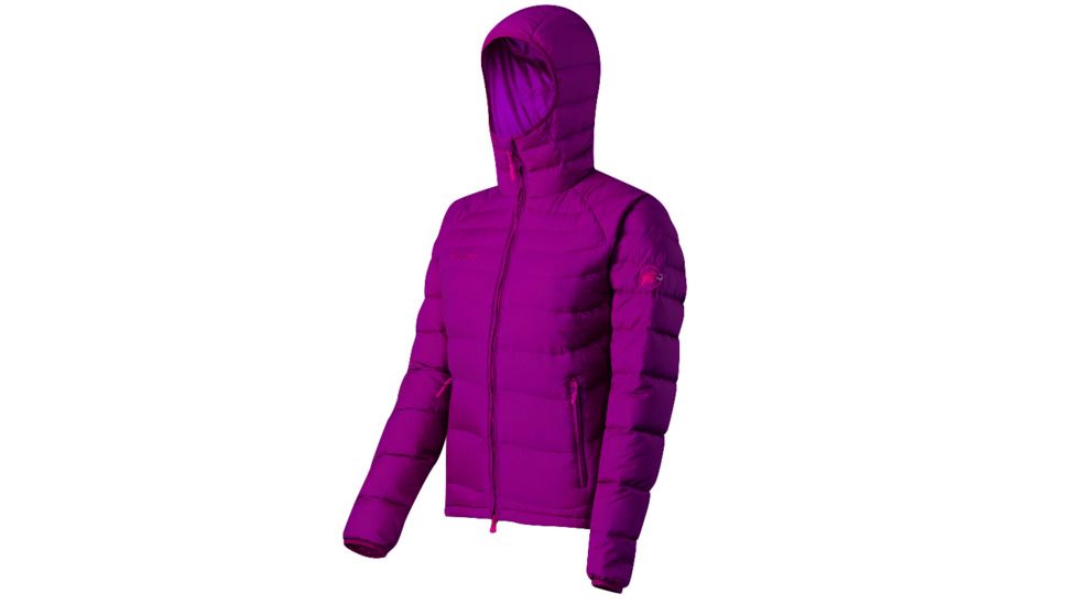 Mammut Miva Hooded Jacket - Women's-Ivy/Yolk-X-Large
