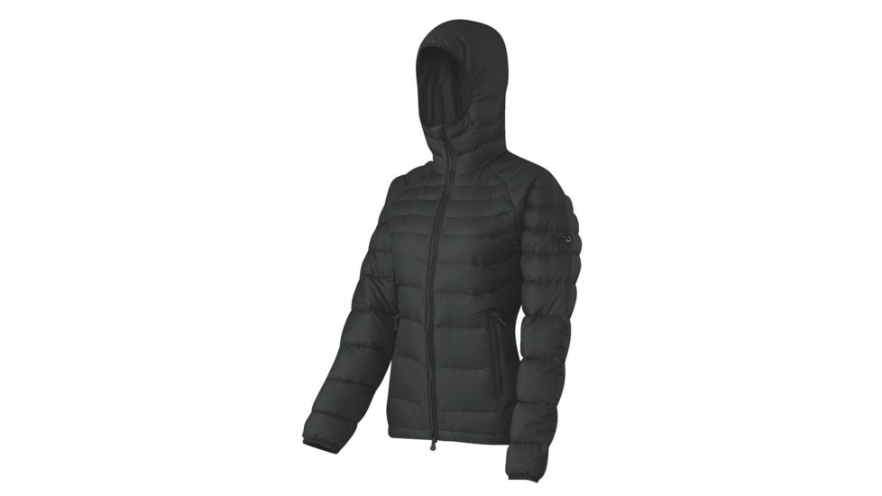 Mammut Miva Hooded Jacket - Women's-Black / Bellis-Medium