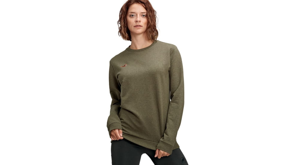 Mammut ML Pull - Men's, Iguana Melange Wolf, Small, 1014-01532-40149-113