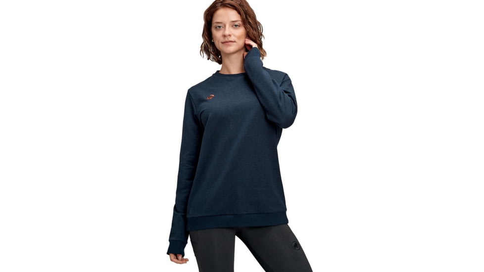 Mammut ML Pull - Men's, Marine Melange Capricorn, Extra Small, 1014-01532-50418-112