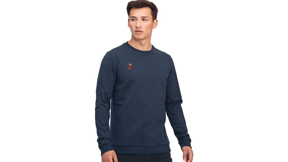 Mammut ML Pull - Men's, Marine Melange Capricorn, Extra Small, 1014-01532-50418-112