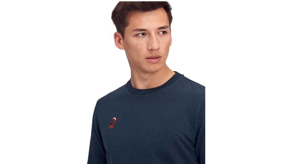 Mammut ML Pull - Men's, Marine Melange Capricorn, Extra Small, 1014-01532-50418-112