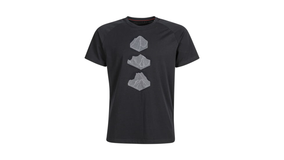 Mammut Mountain T-Shirt - Mens, Black, Medium, 1017-09845-0001-114