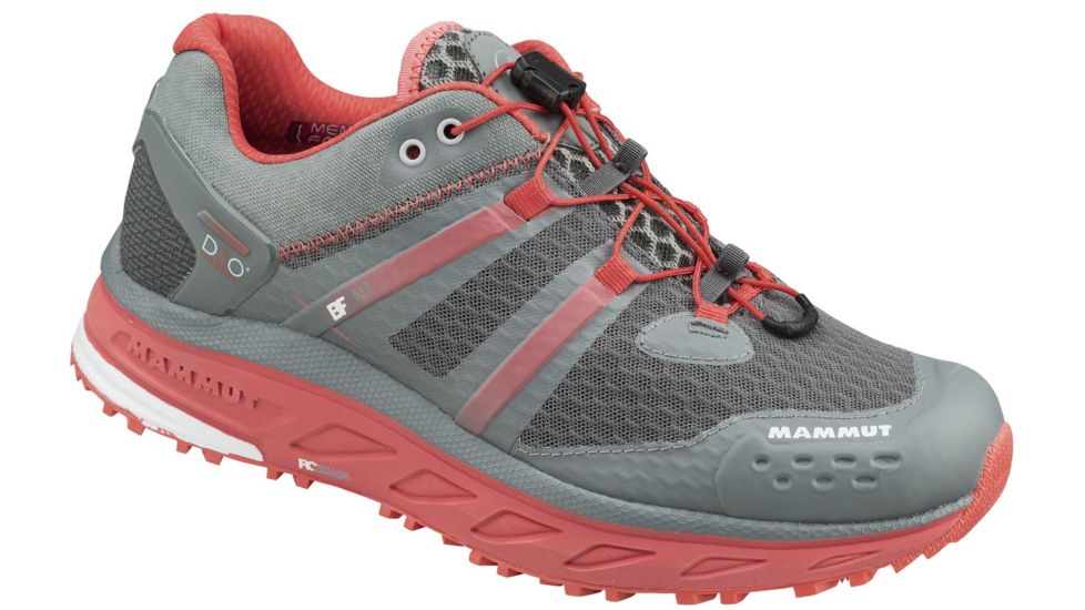 Mammut MTR 201-II Max Low Trail Running Shoe - Women's-Grey/Barberry-Medium-9
