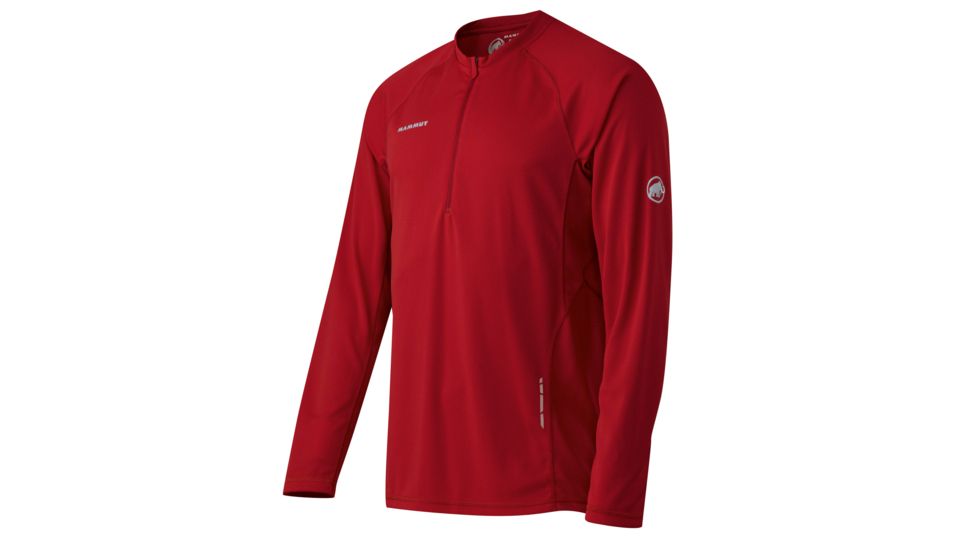 Mammut MTR 201 Longsleeve Zip - Men's-Dark Inferno-Large