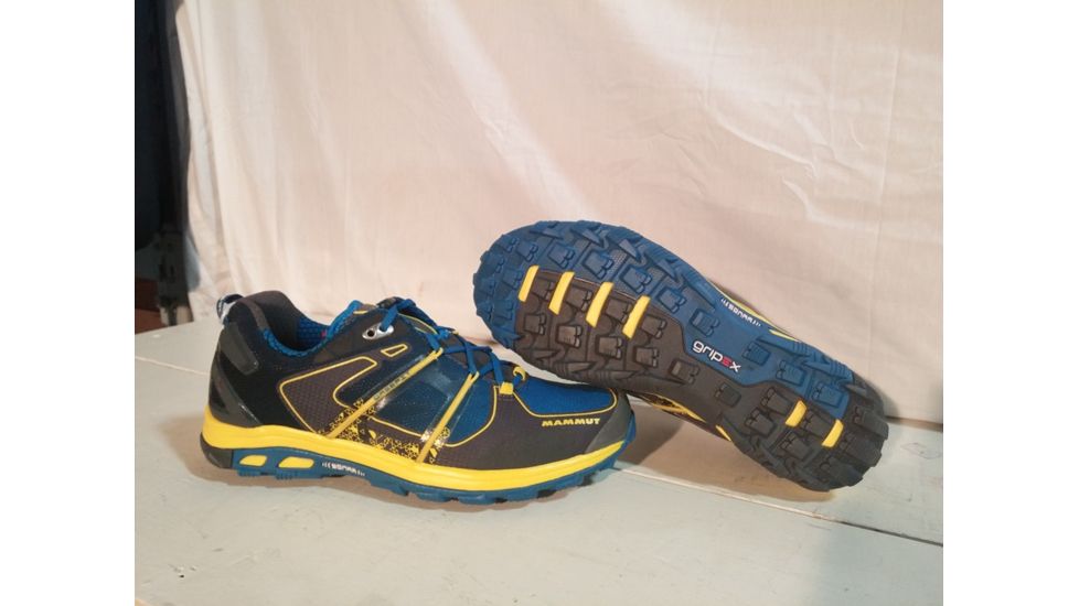 Mammut MTR 201 Low Pro - Men's - Dark Cyan/Yellow - 9.5 US