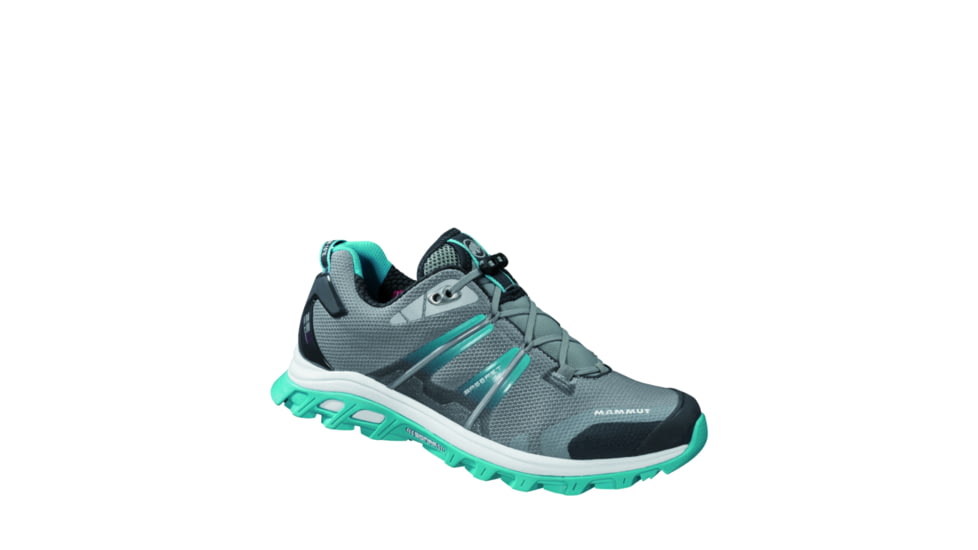 Mammut MTR 201 Low Trail Running Shoe-Women's-US 7-Neutral Grey/Light Pacific