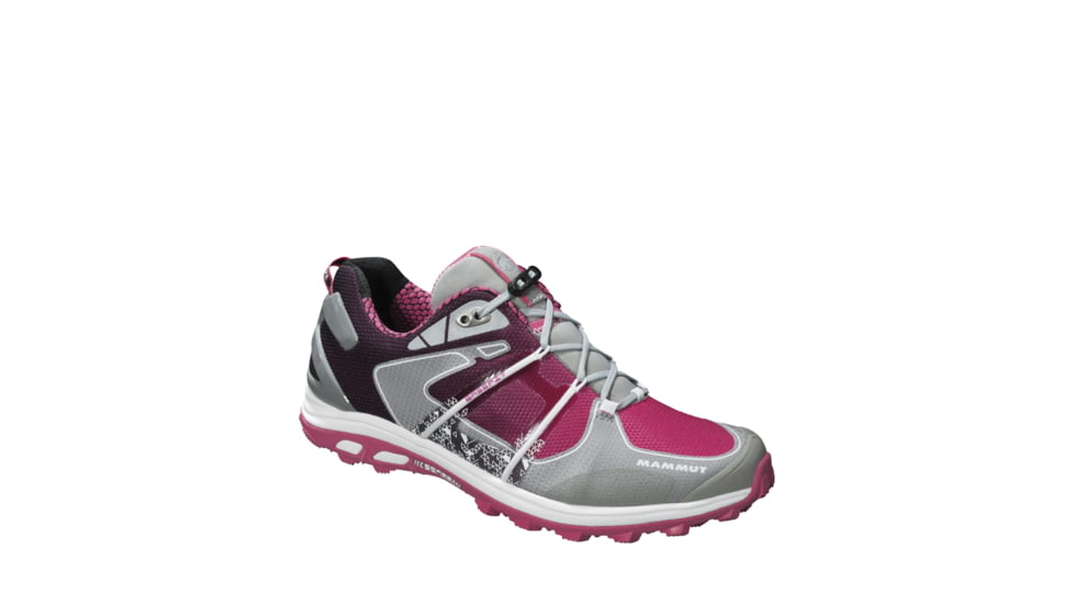 Mammut MTR 201 Pro Low Trail Running Shoe-Women's-US 9-Light Grey/Raspberry