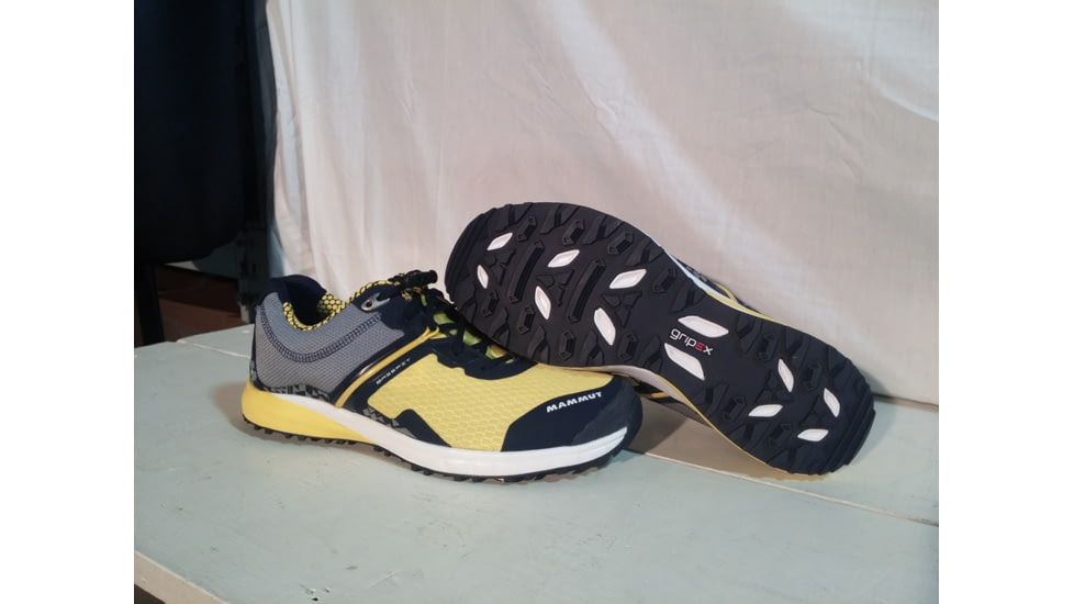Mammut MTR 201 Tech Low - Men's - Dark Space/Sunglow - 9.5 US