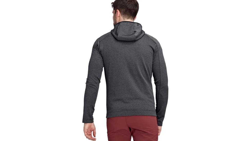 Mammut Nair ML Hooded Jacket - Mens, Black Melange, Large, 1014-00800-0033-115