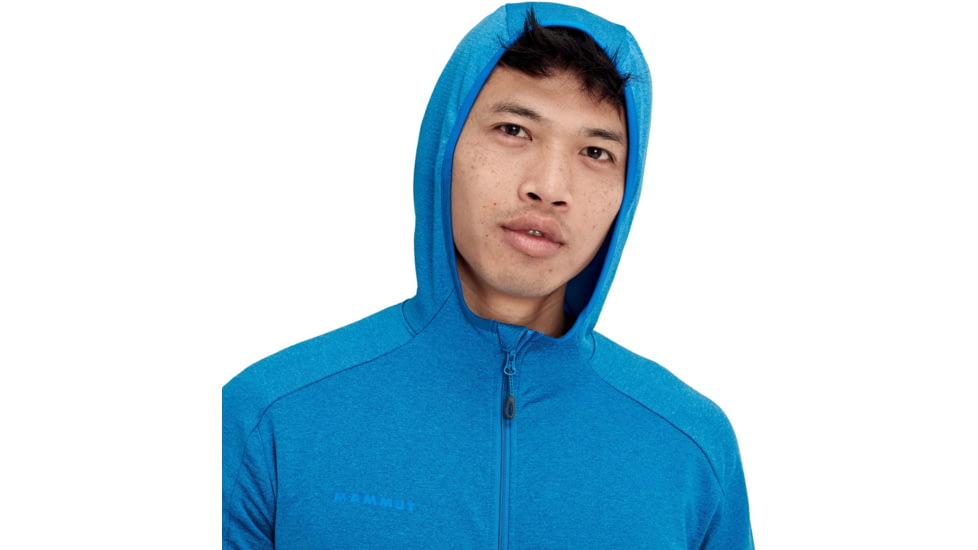Mammut Nair ML Hooded Jacket - Mens, Gentian Melange, Extra Large, 1014-00800-50306-116