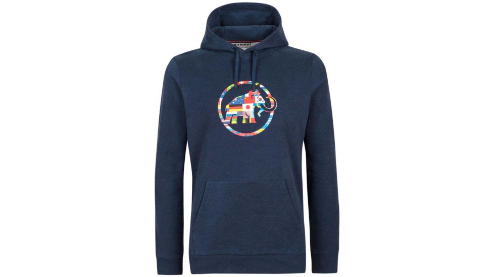 Mammut Nations Hoody - Mens, Peacoat Melange, Small, 1014-02270-50126-113
