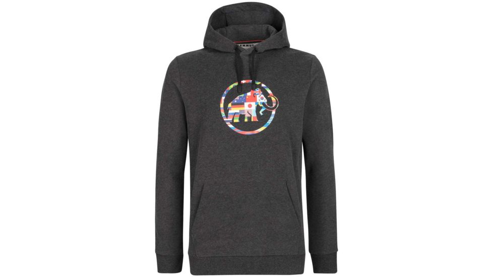 Mammut Nations Hoody - Mens, Phantom Melange, Small, 1014-02270-00158-113