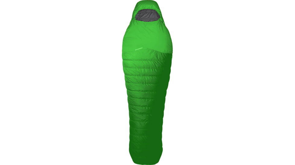 Mammut Camp Down -5C/23F 3-Season Sleeping Bag, Dark Spring, 195 cm, 2410-02910-4379