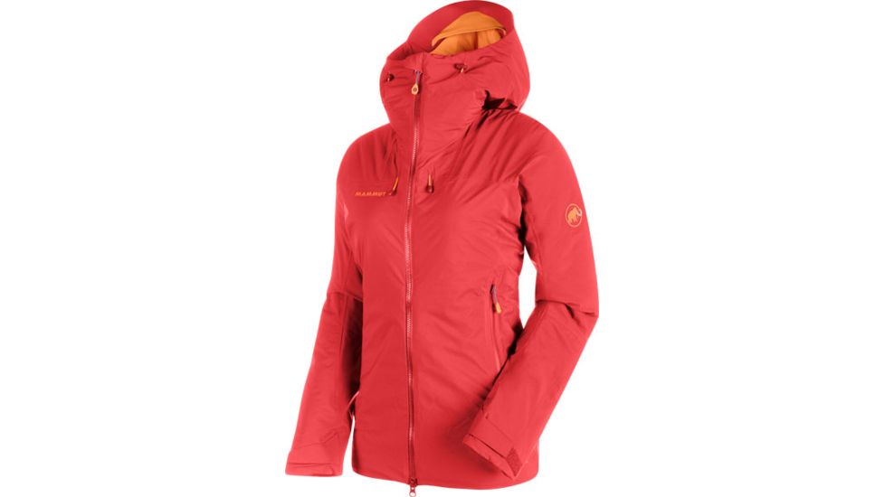 Mammut Nordwand Hardshell Thermo Hooded Jacket - Womens, Sunset, Extra Large, 1010-24760-3500-116
