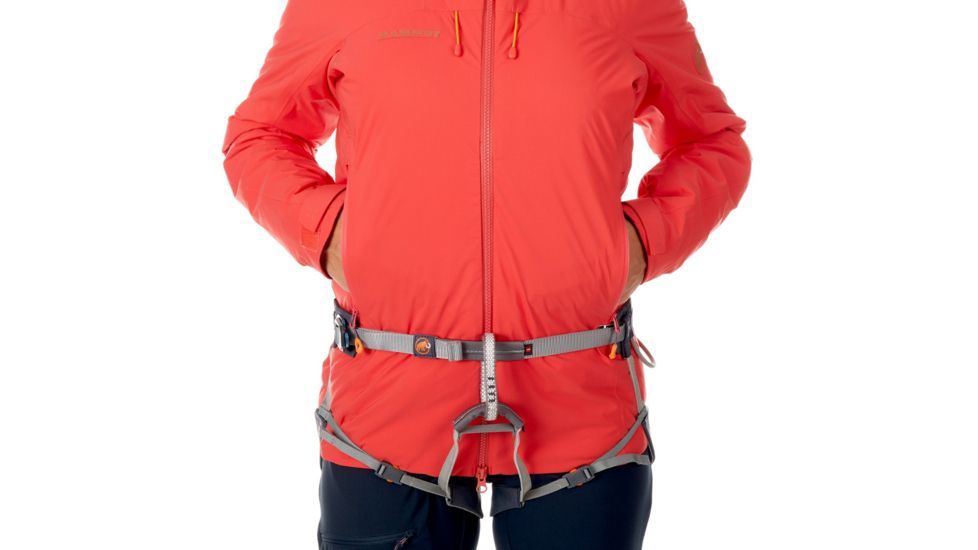 Mammut Nordwand Hardshell Thermo Hooded Jacket - Womens, Sunset, Extra Small, 1010-24760-3500-112