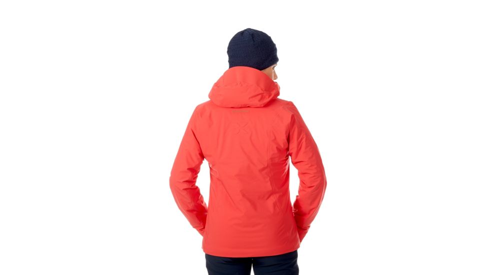 Mammut Nordwand Hardshell Thermo Hooded Jacket - Womens, Sunset, Extra Small, 1010-24760-3500-112