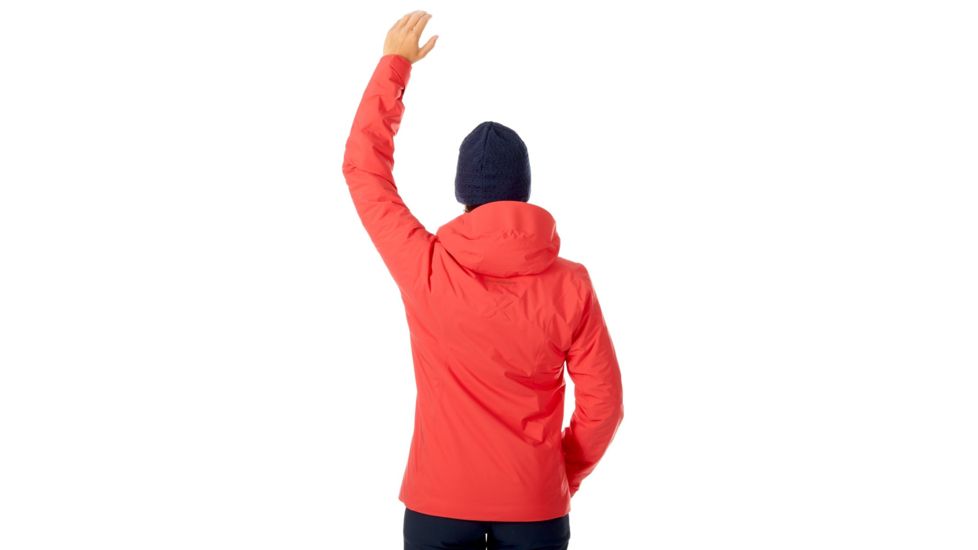 Mammut Nordwand Hardshell Thermo Hooded Jacket - Womens, Sunset, Extra Small, 1010-24760-3500-112