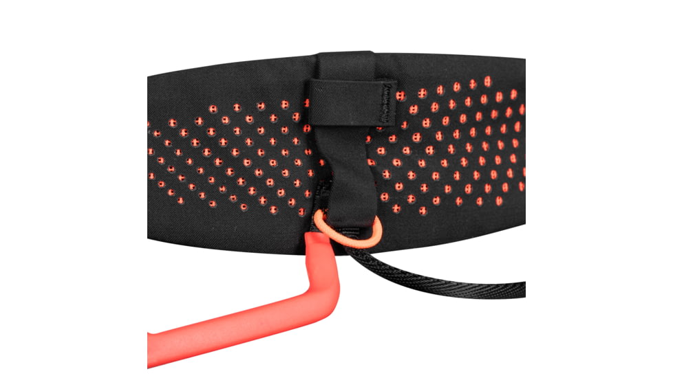 Mammut Nordwand Harness, Black/Vibrant Orange, Large, 2020-00980-00533-113