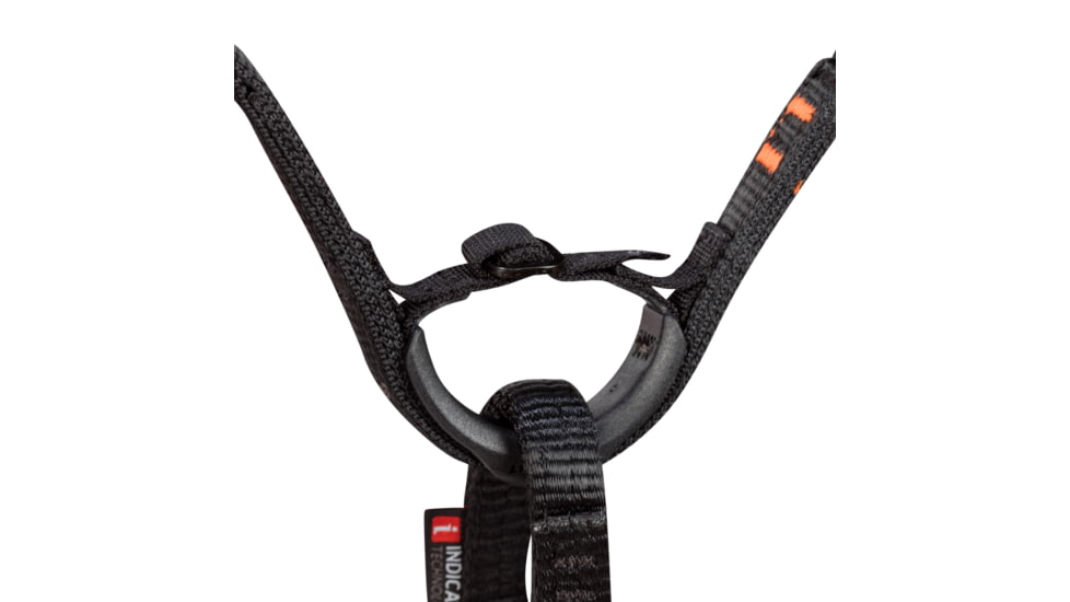 Mammut Nordwand Harness, Black/Vibrant Orange, Large, 2020-00980-00533-113